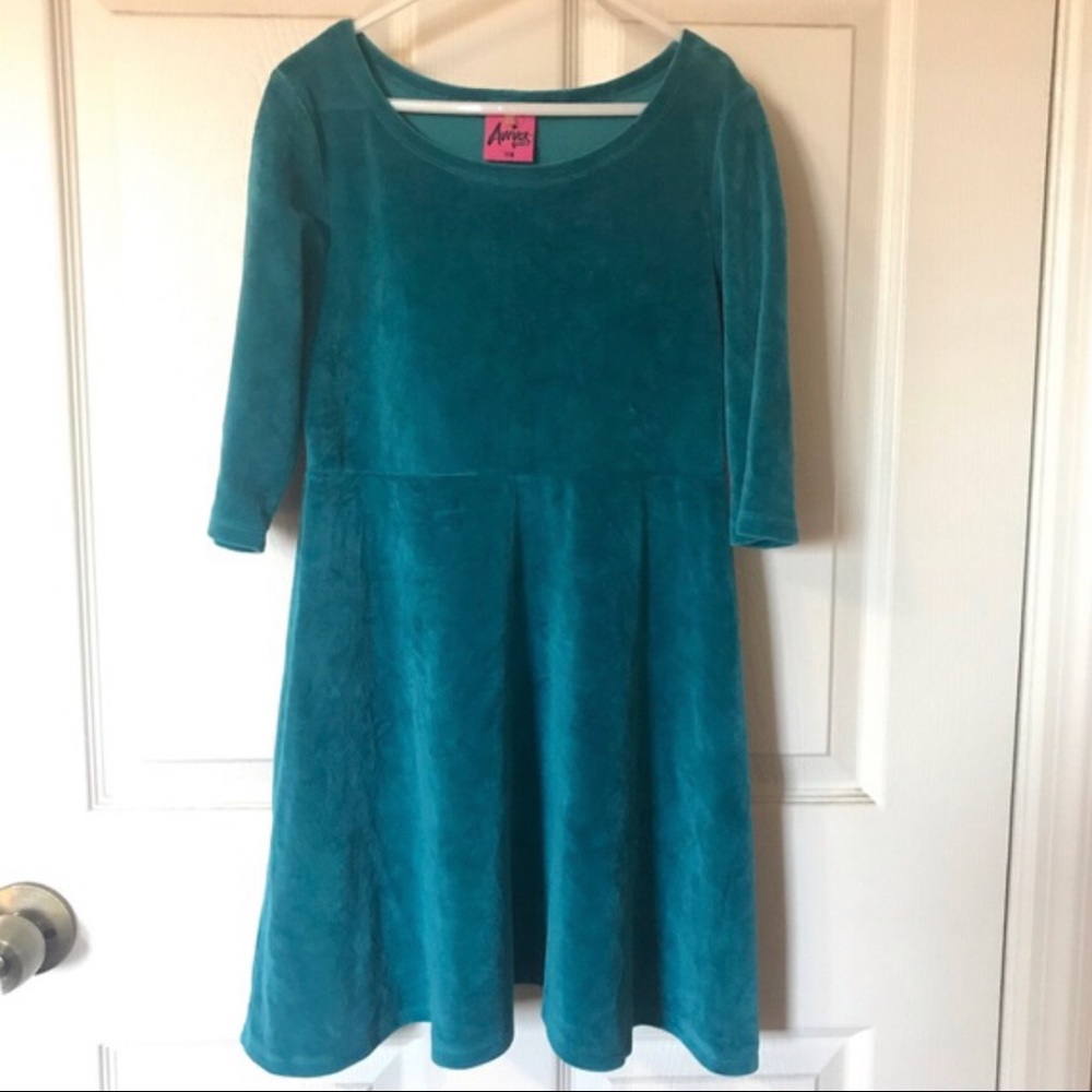 Velour Dress  7/8